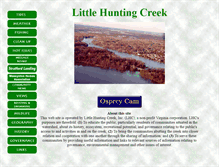 Tablet Screenshot of littlehuntingcreek.org